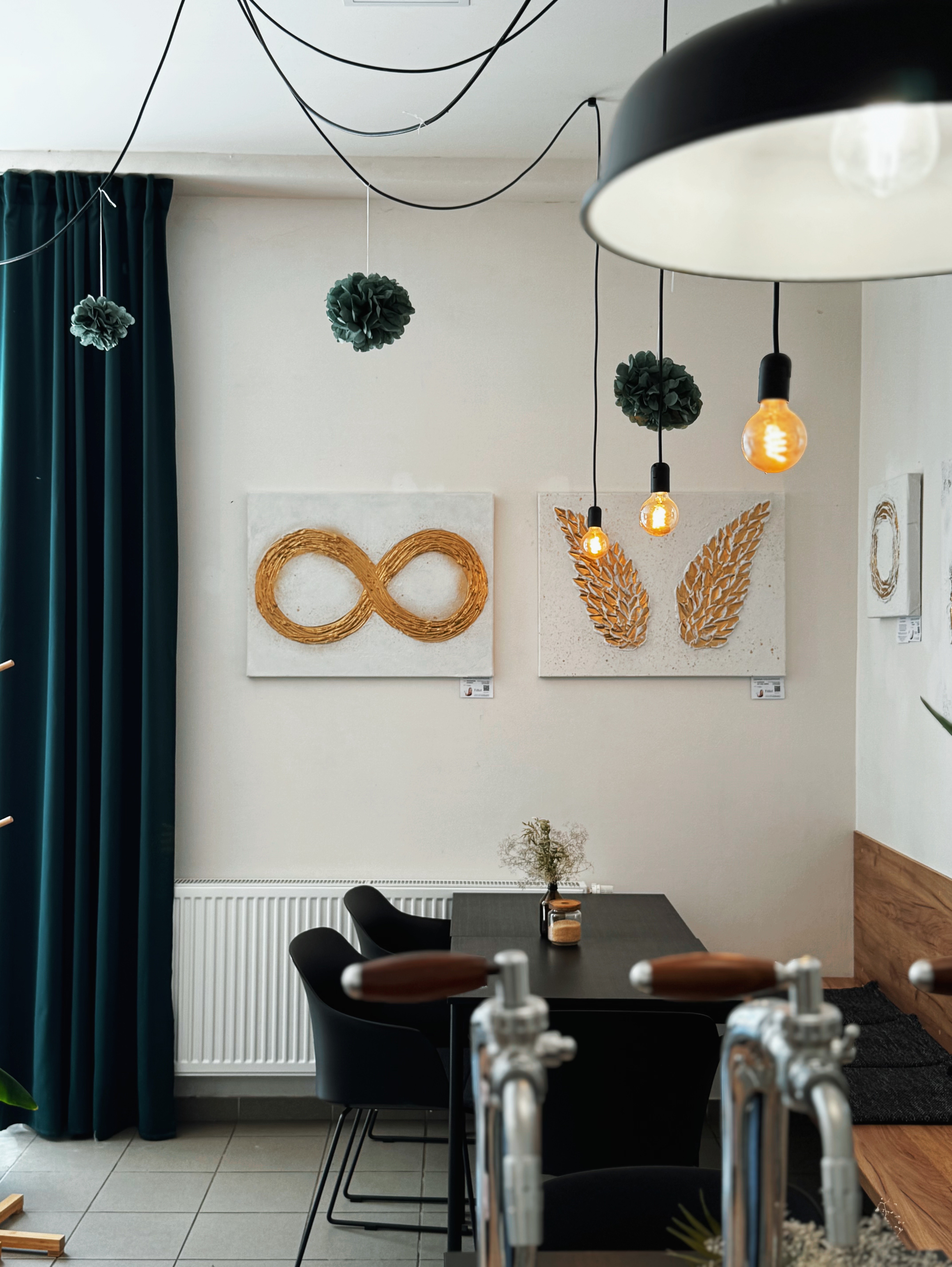 interier v kavárně Vždycky kafe