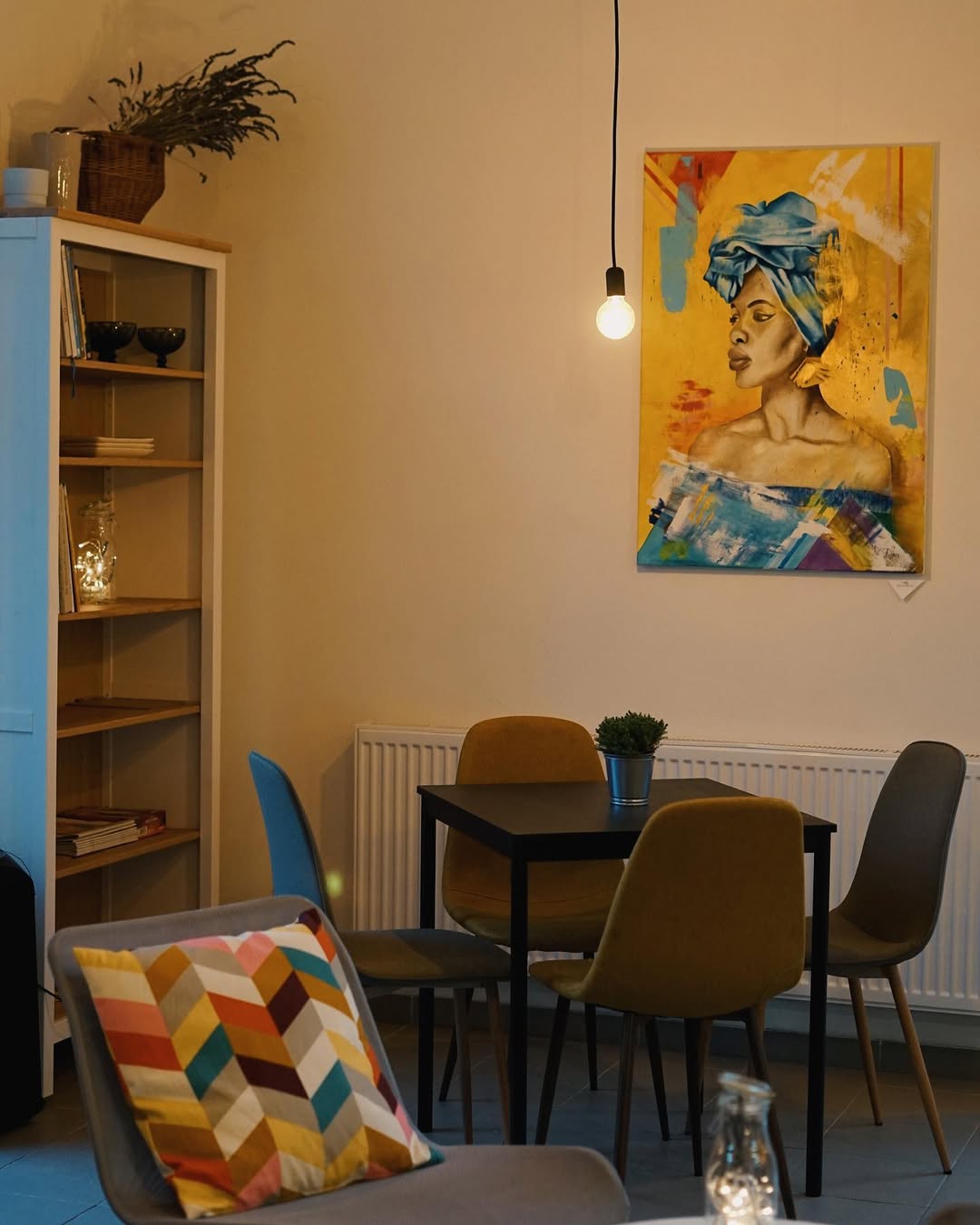 interier v kavárně Vždycky kafe